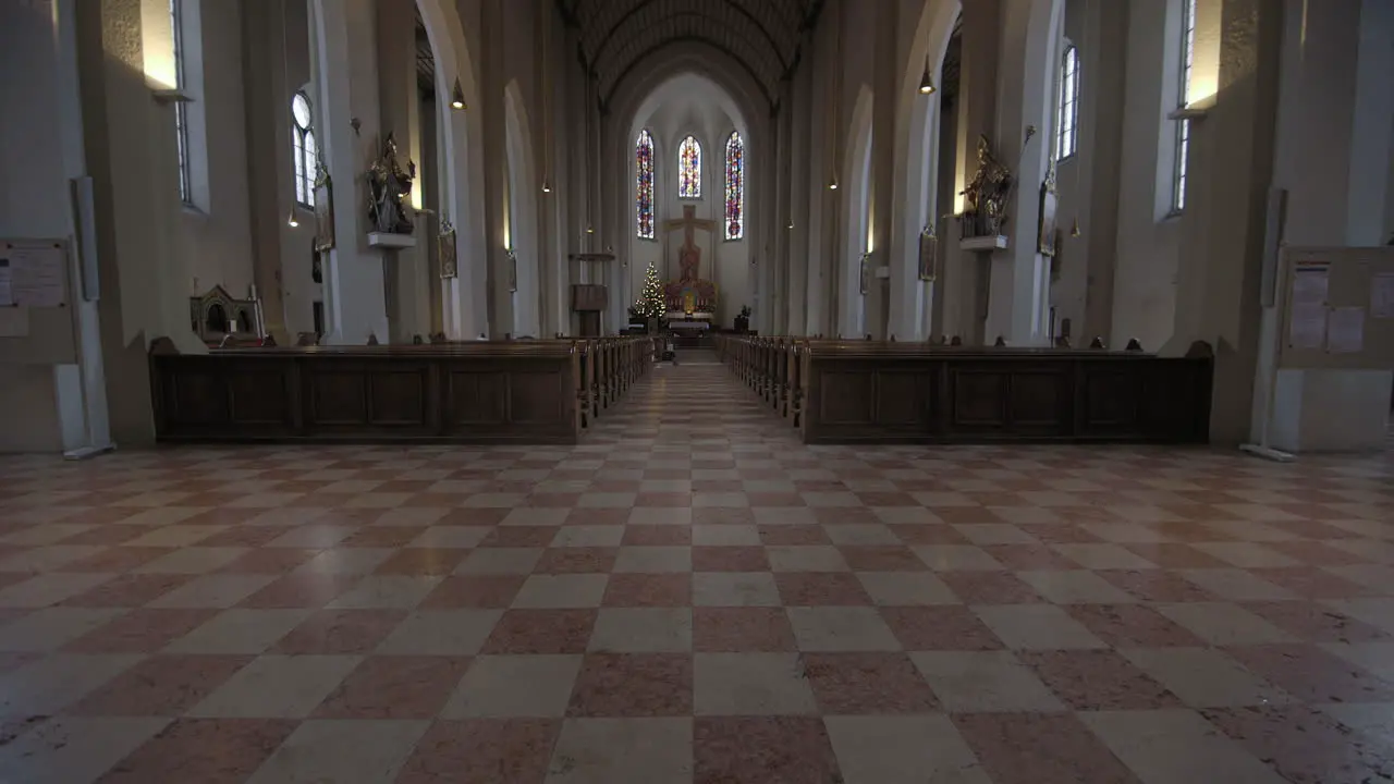 Inside of St Andrä Church  Salzburg Austria