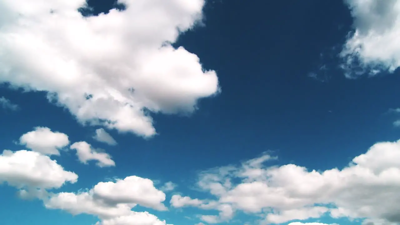 Cielo azul y nubes Timelapse