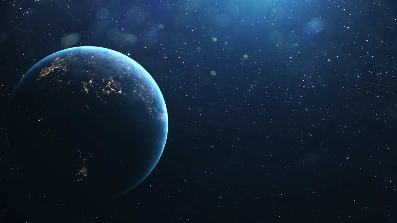 Earth from Space 4K Cosmic Motion