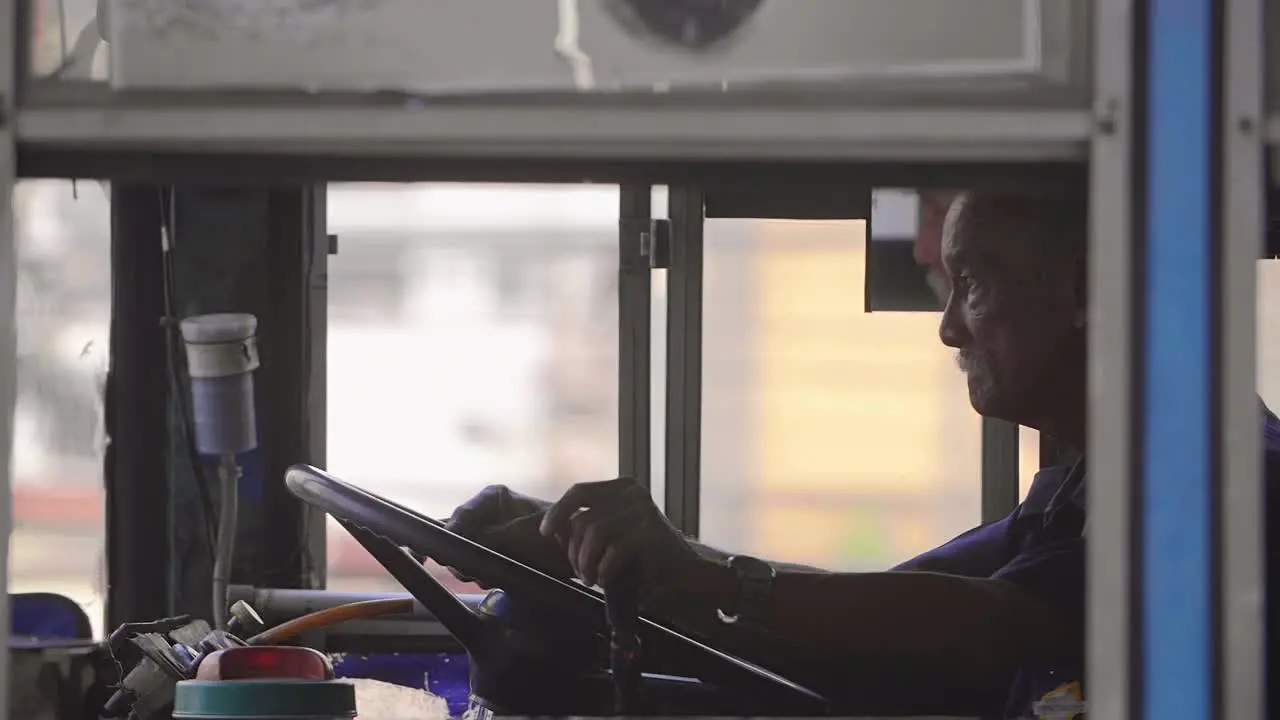 Bus Driver in Bangkok