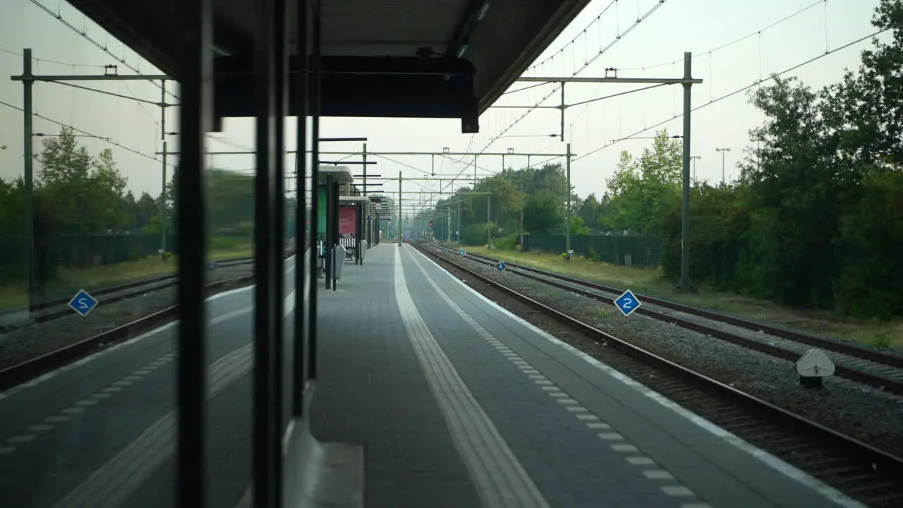 Trainstation in Heerenveen The Netherlands