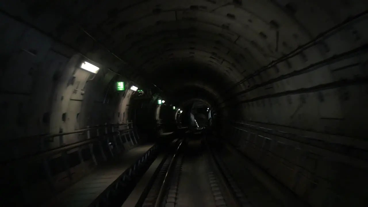 Inside the Subway Tunnel