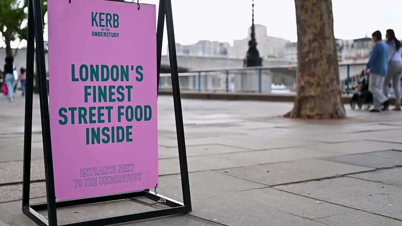 Kerb at the Understudy London's Finest Street Food Inside London United Kingdom