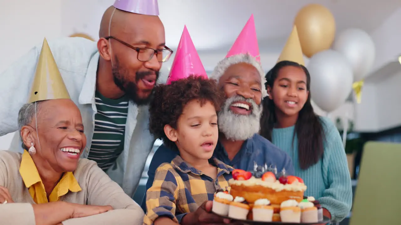 Happy family birthday cake