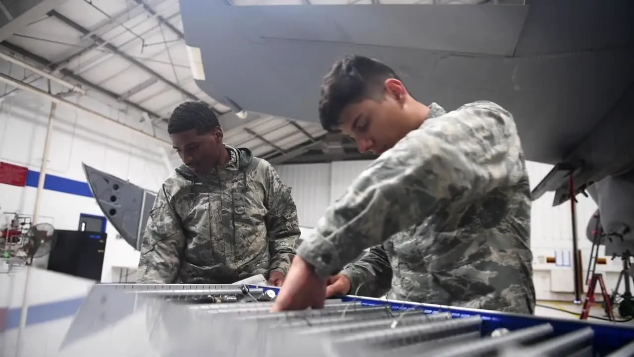 Air Force 334th Amu Weapons Technicians Inventory Parts And Maintain Aircraft At Seymour Johnson Air Force Base Nc