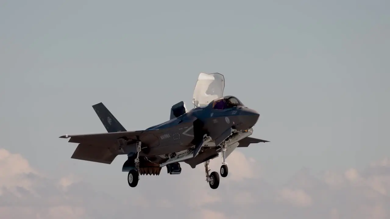 Italian Jet Fighter Lands During A Cross-Dock Operation Hms Queen Elizabeth And Its Cavour Mediterranean Sea