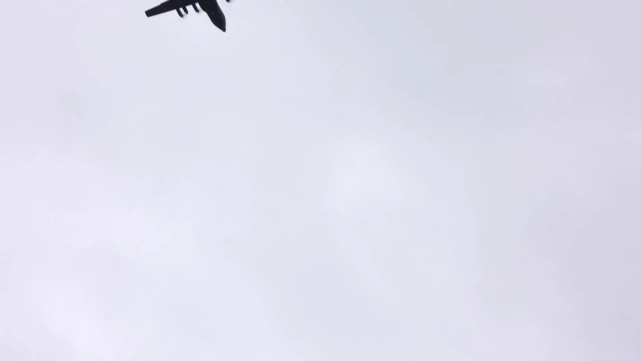 Us And Polish Paratroopers Jump From Transport Planes In A Joint Training Exercise At Drawsko Pomorskie Poland