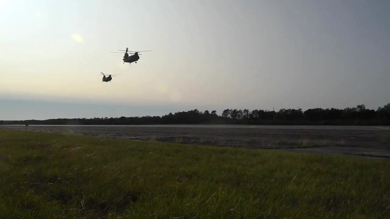 Soldiers Airmen And Chinook And Black Hawk Helicopter Operations During Training Exercise Guardian Shield 1