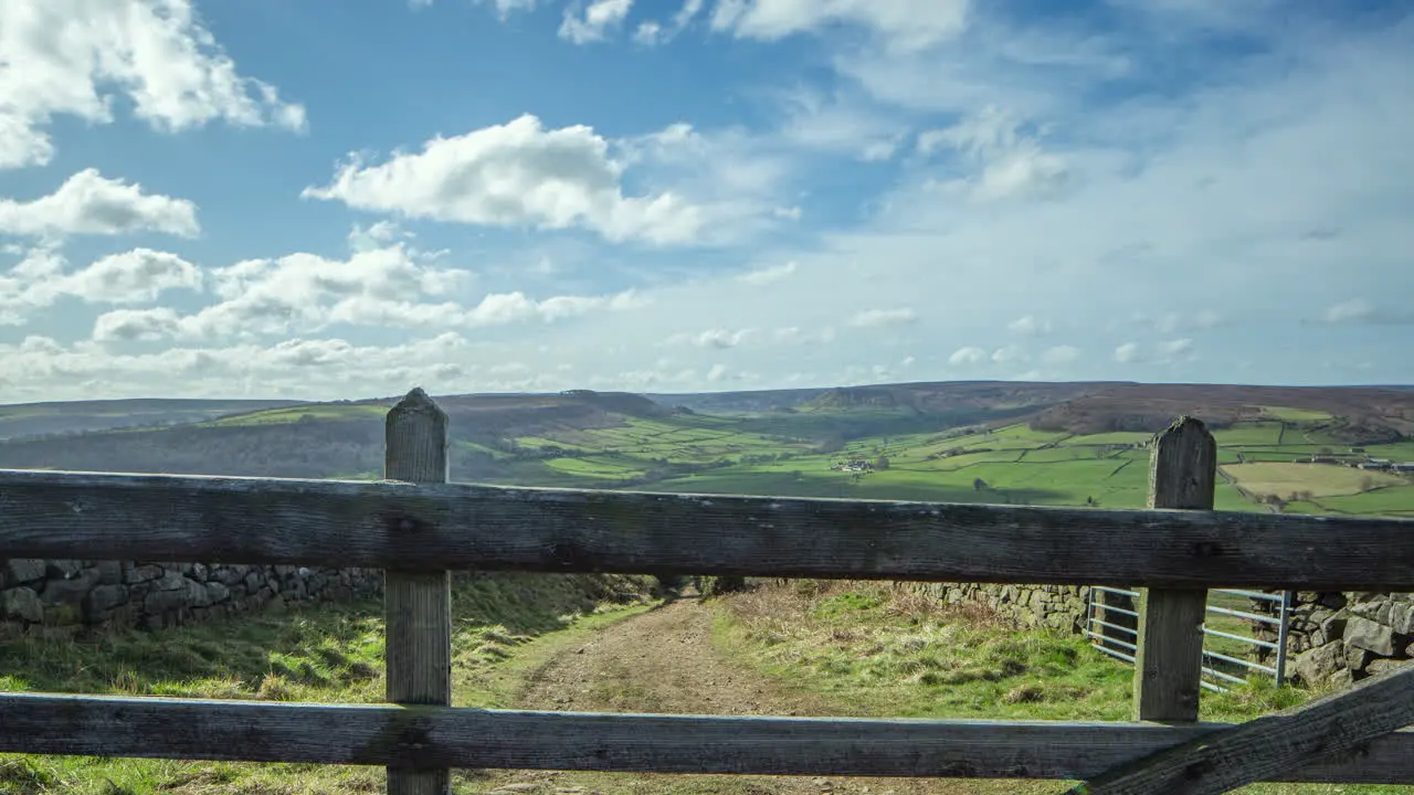 Oakley Walls Motion Timelapse Gate ancient trod North York Moors