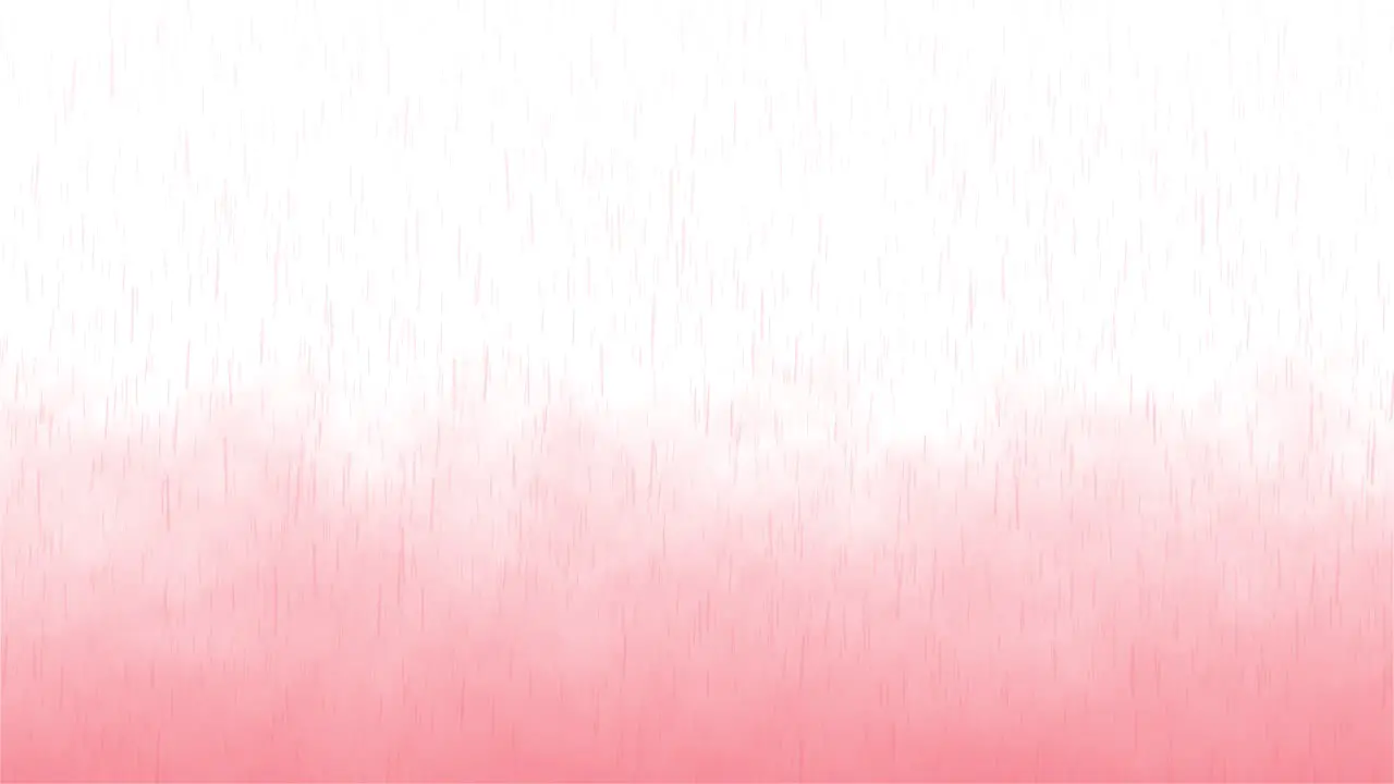 Rainfall animation overlay background motion graphics storm seamless raindrops falling thunderstorm overlay visual effect gradient light pink