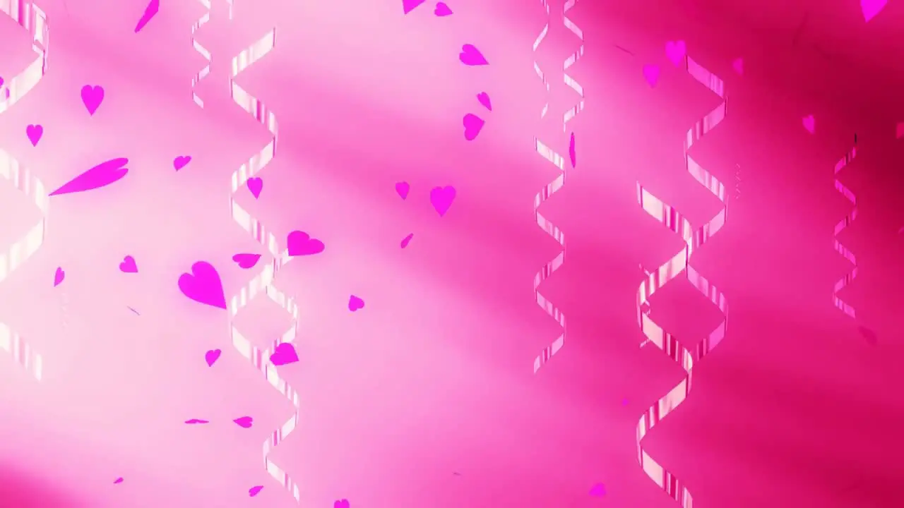 Streamers And Hearts Video Effects