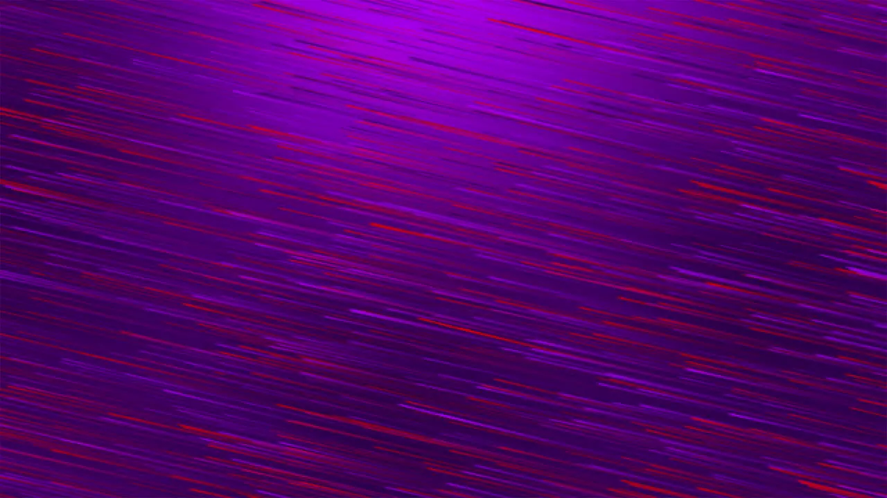 Animation of multitude of red and purple lines moving diagonally across the frame