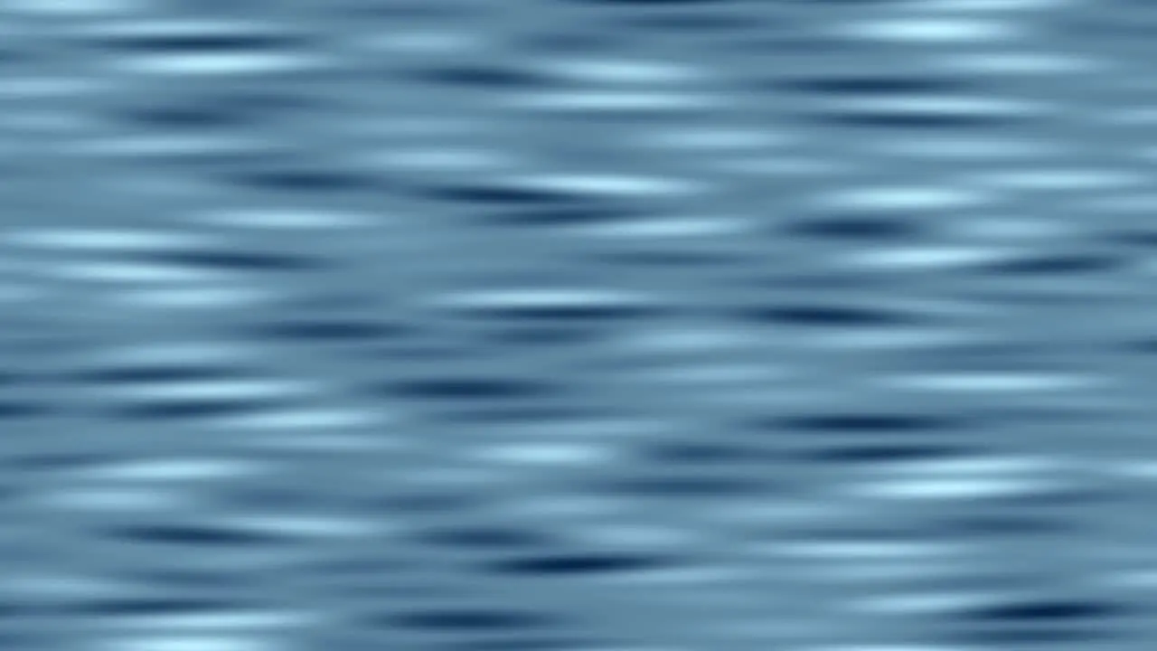 Animation of soft defocused blue water ripples