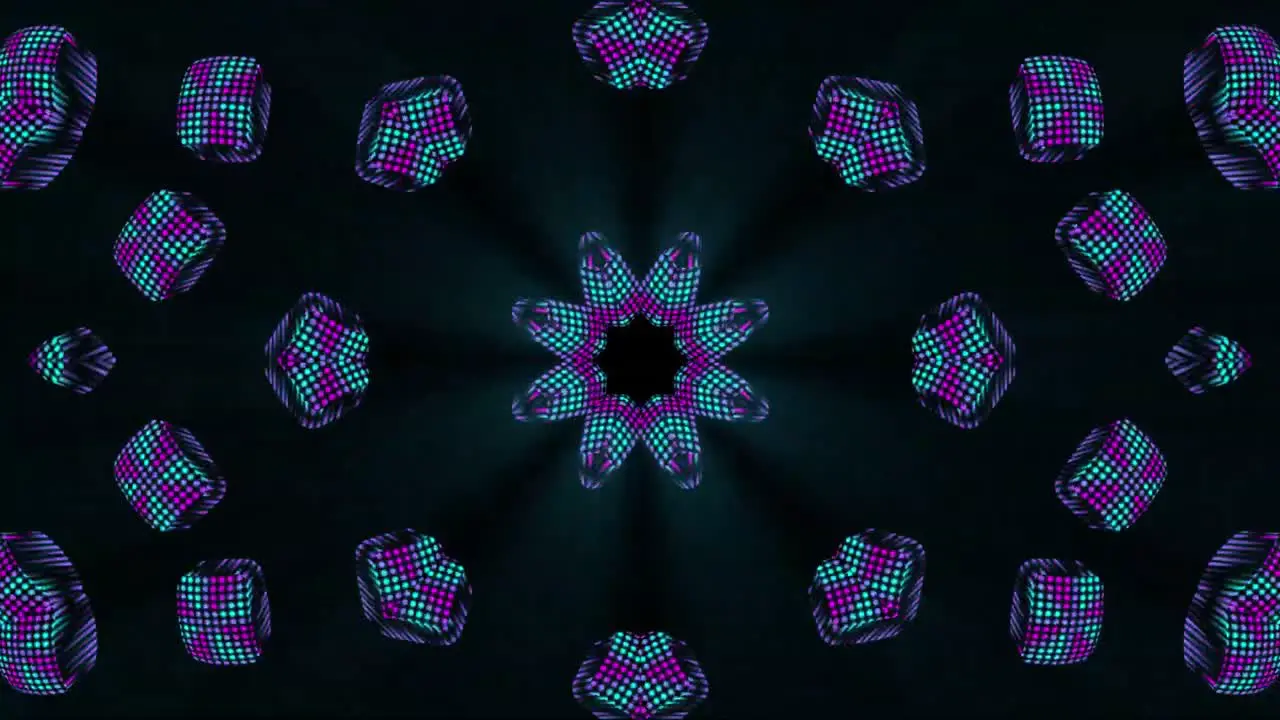 KALEIDOSCOPE Abstract Motion Background VIDEO