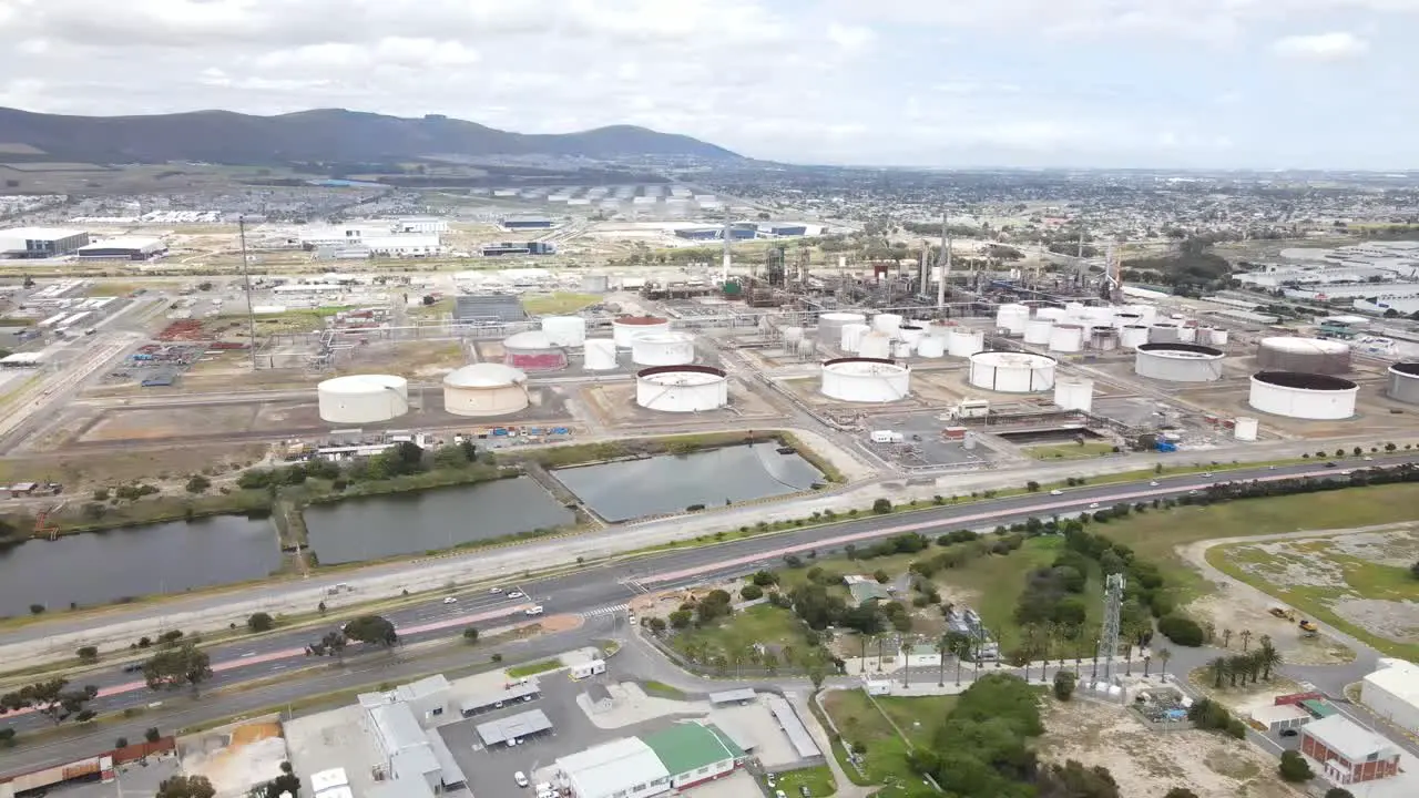 Cape Town energy refinery and waste water treatment plant