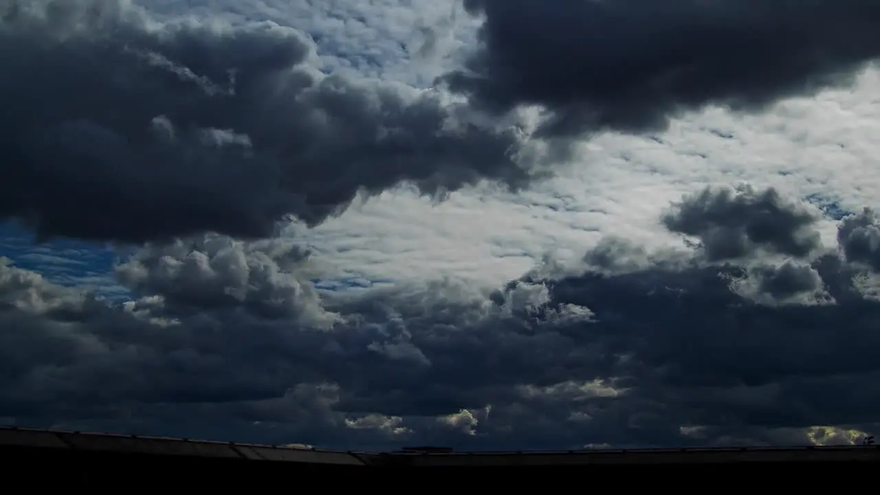 Rolling Clouds Time Lapse