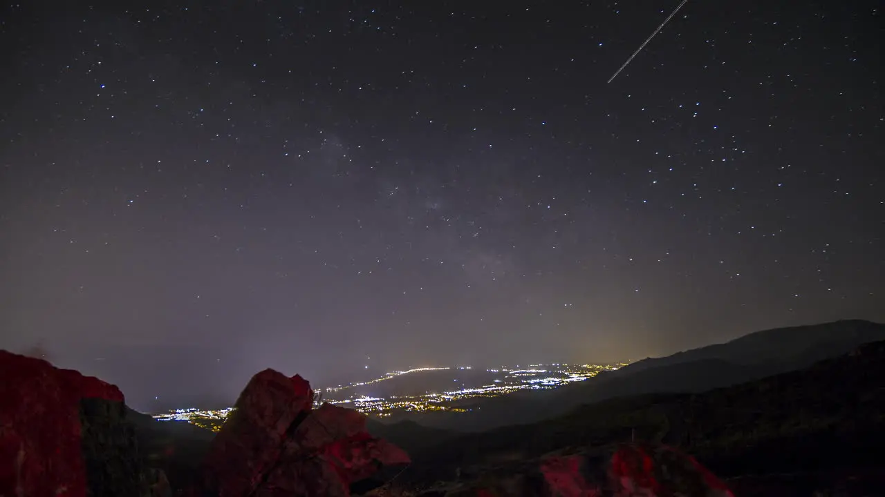 Time Lapse of the Milky Way