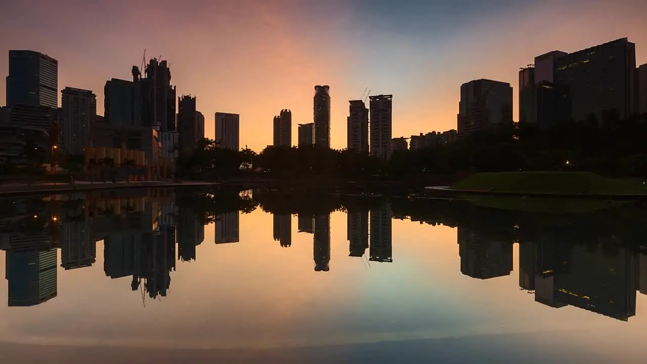 Timelapse of KLCC Kuala Lumpur