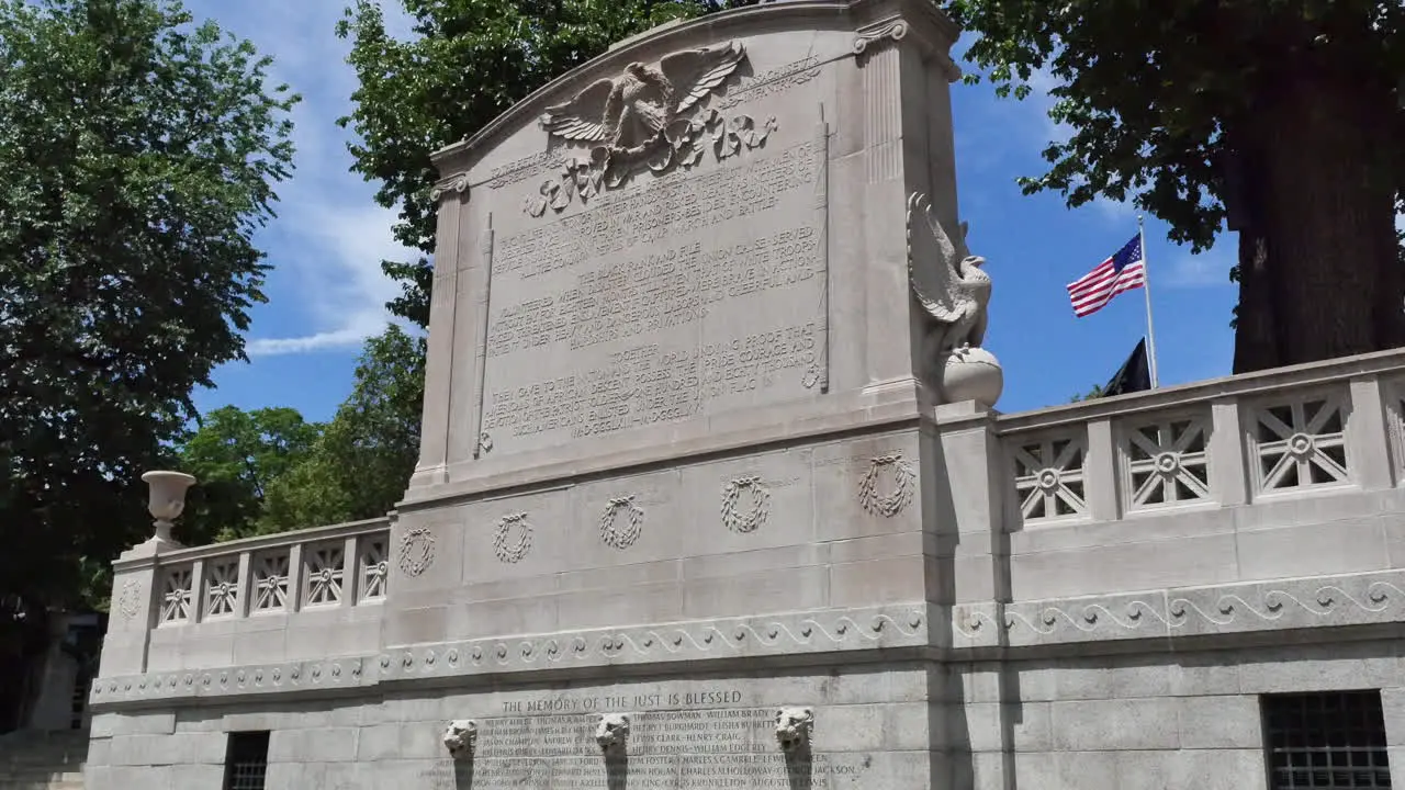 Usa Boston 54th Massachusetts Infantry Memorial