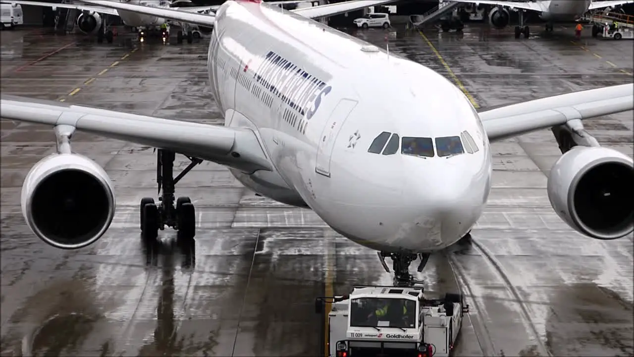 Turkish Airlines Airbus A330 Pushback