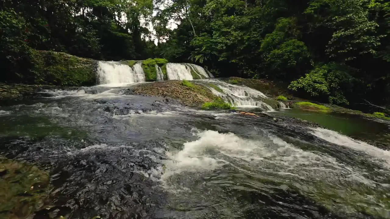 Waterfall in River