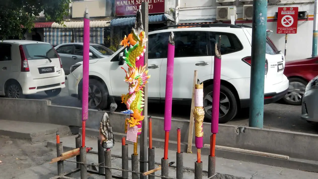 Long Xiang Joss sticks used in Chinese religious rituals and festivals