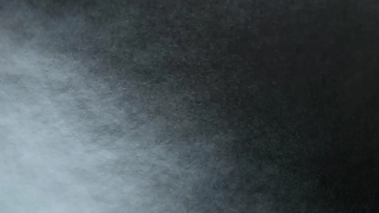 Flying organic or dust particles slow motion animation