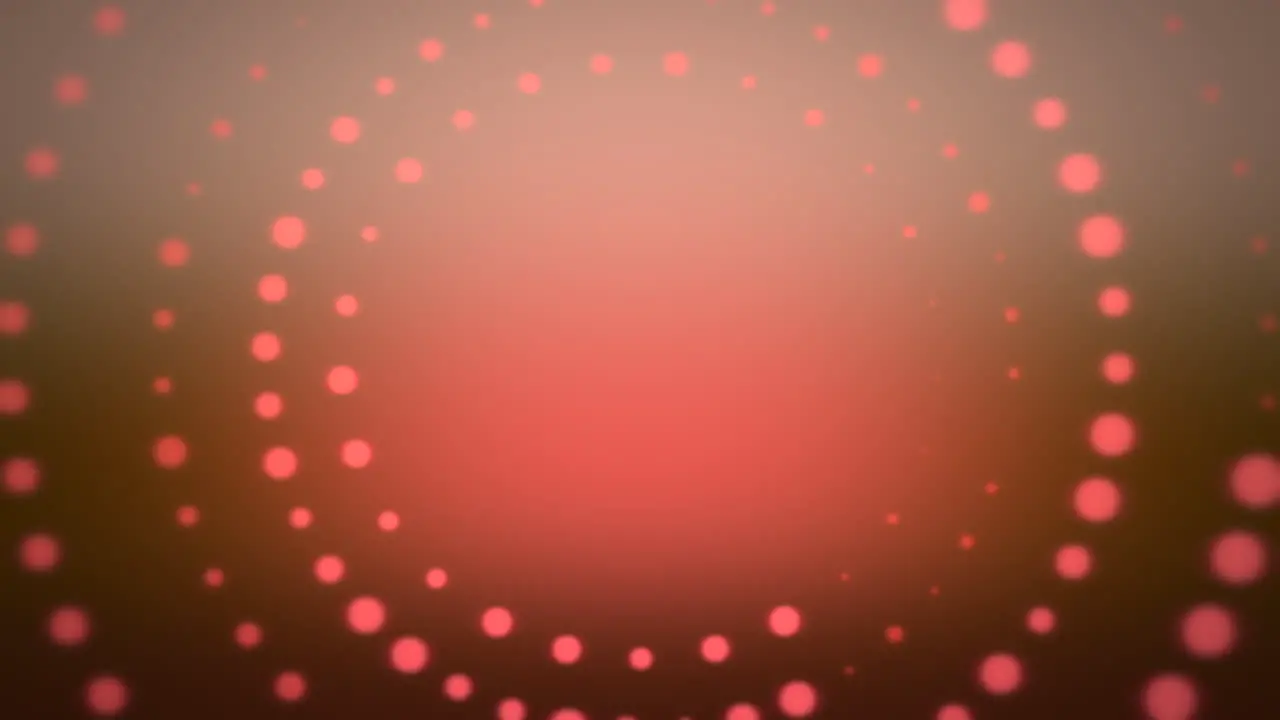 Motion red circles abstract background 3