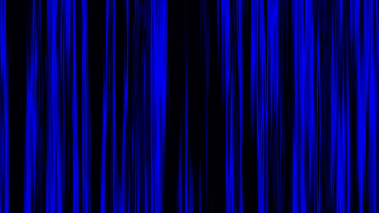 Looping animation of black and blue vertical lines oscillating