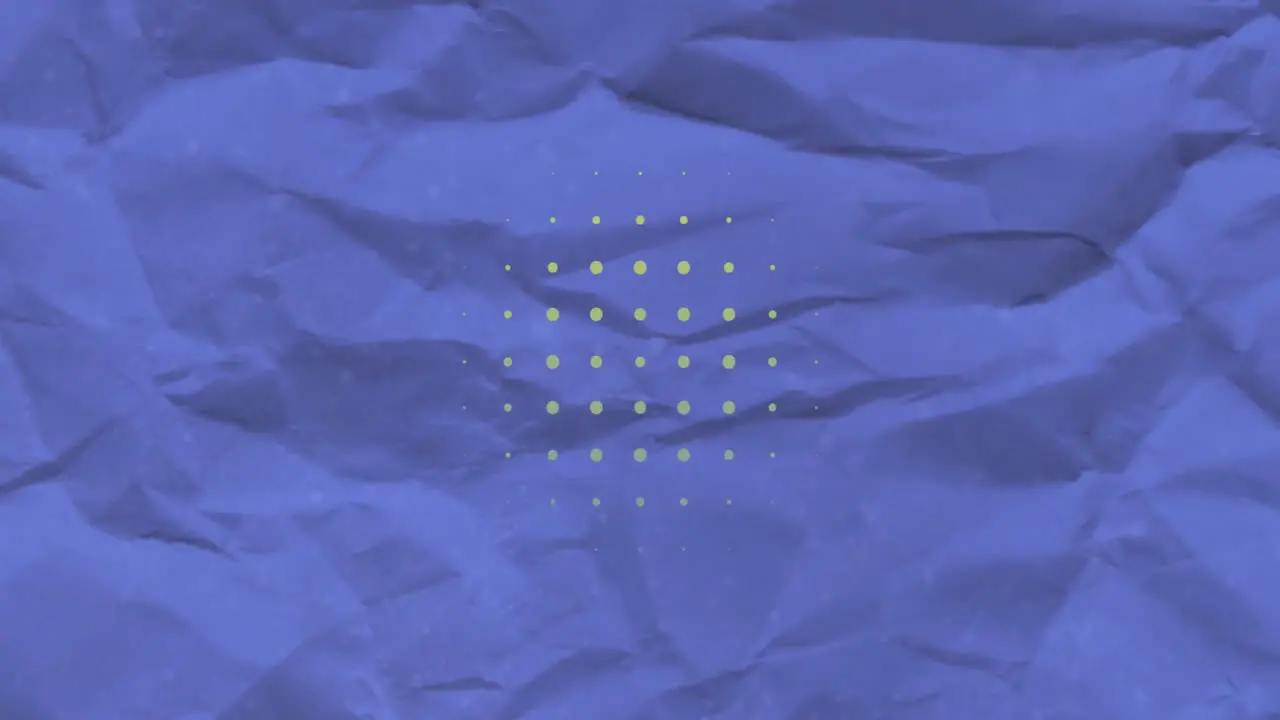 Animation of colourful shapes moving over blue moving background