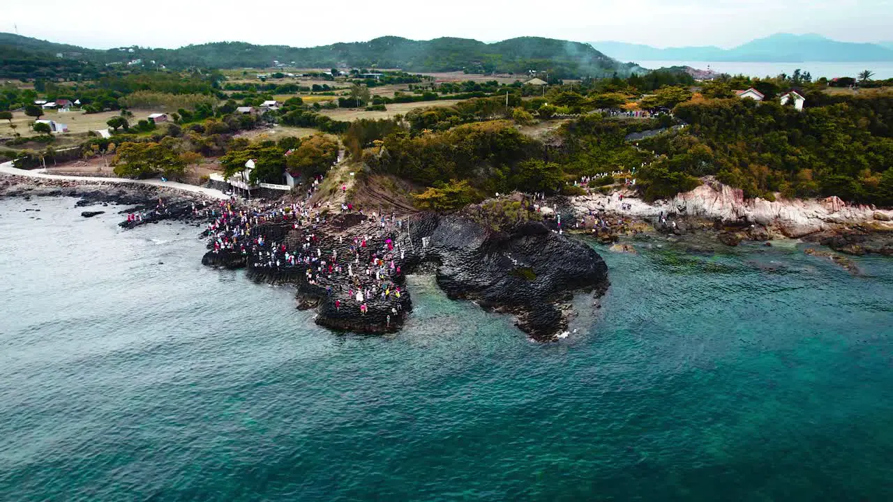 Beauty along the coast of Phu Yen in Viet Nam