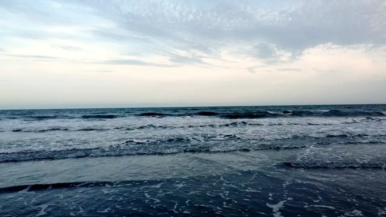 Ocean sea waves in South Carolina