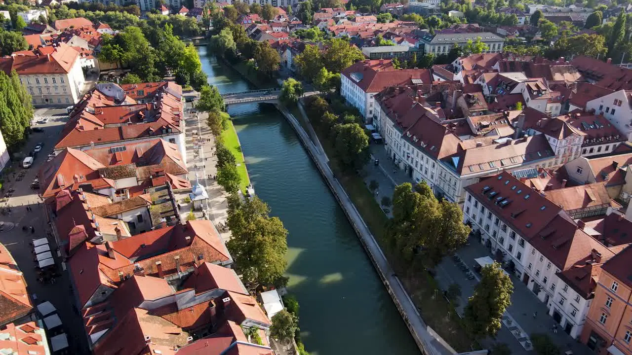 Slovenia Ljubljana Aerial Drone 1mp4