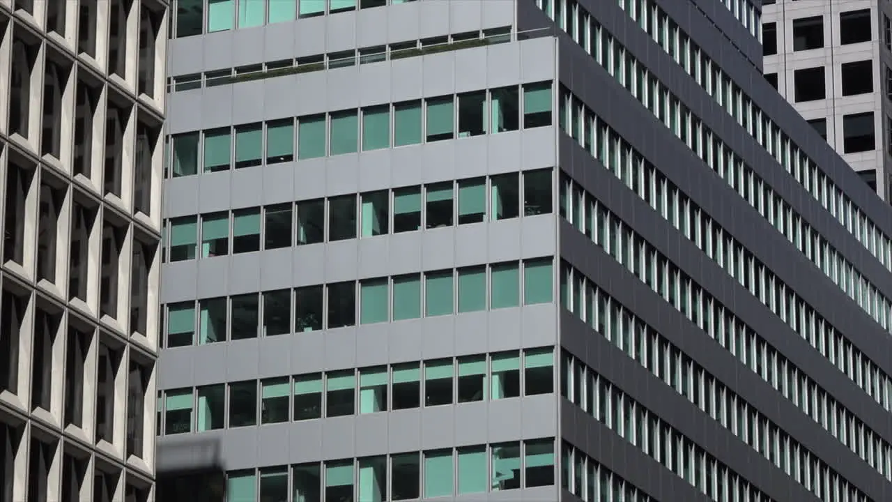 office corporate building with windows exterior day in new york