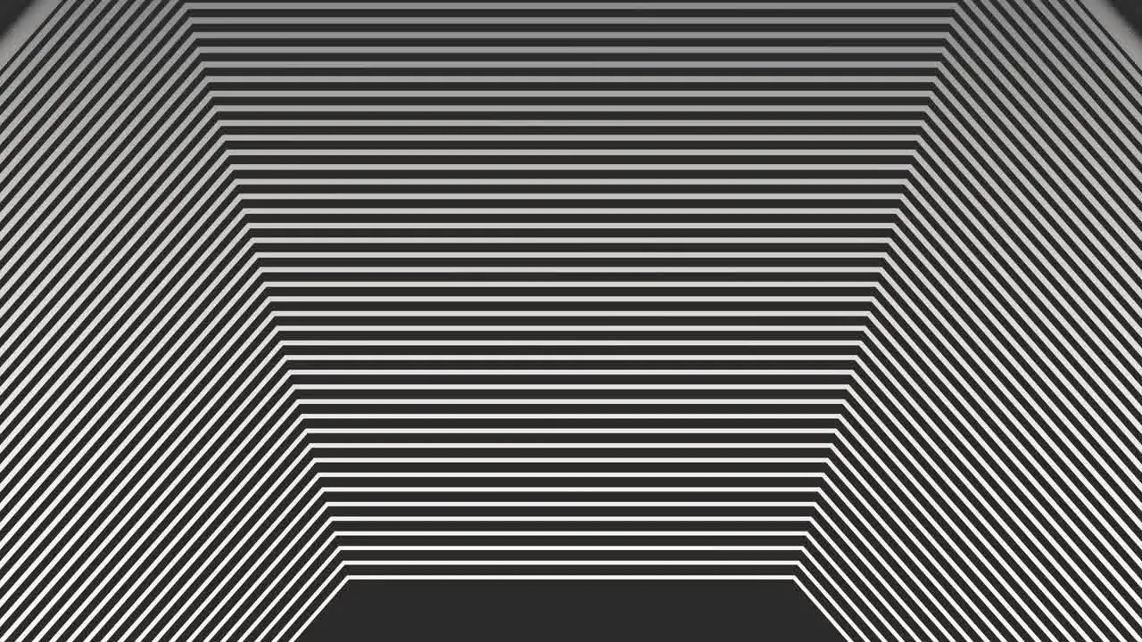 Illusion and psychedelic retro lines pattern