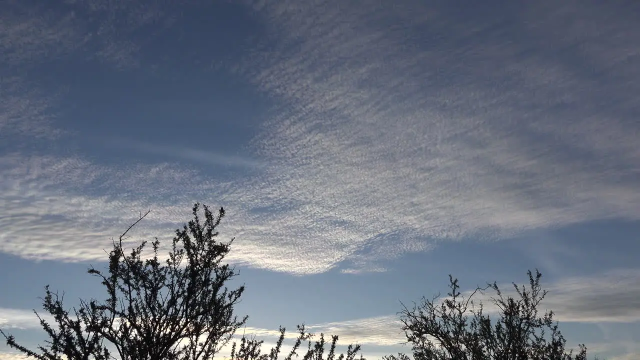 Arizona View With Tiny Clouds