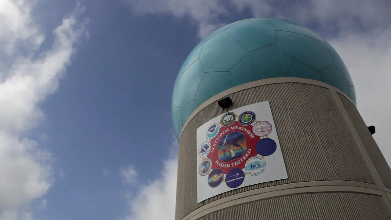 Radar Towers At The National Weather Radar Testbed In Norman Oklahoma