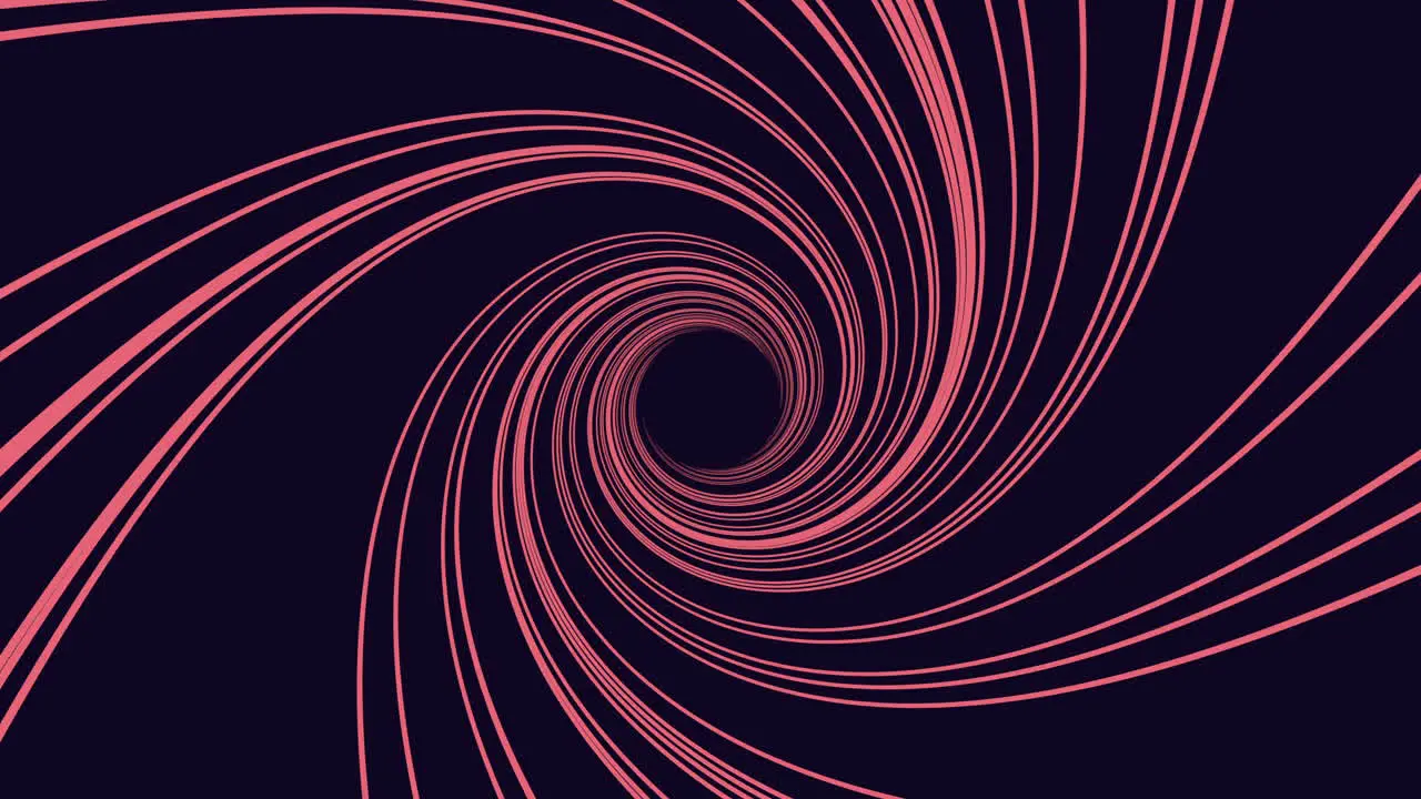 Energetic red vortex with swirling lines