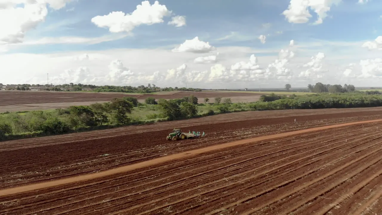 Planting of manual cane