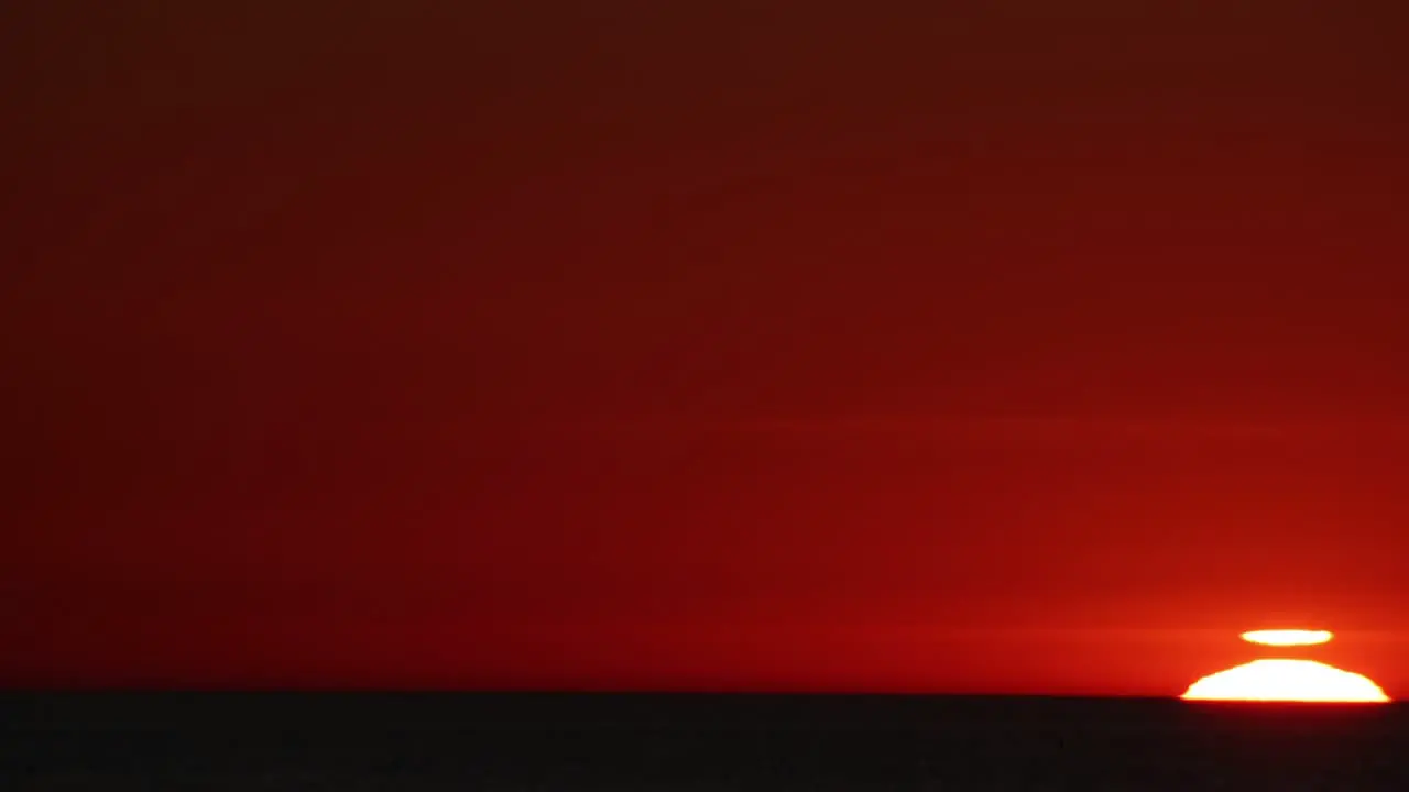 Very Beautiful Sunset Timelapse in France