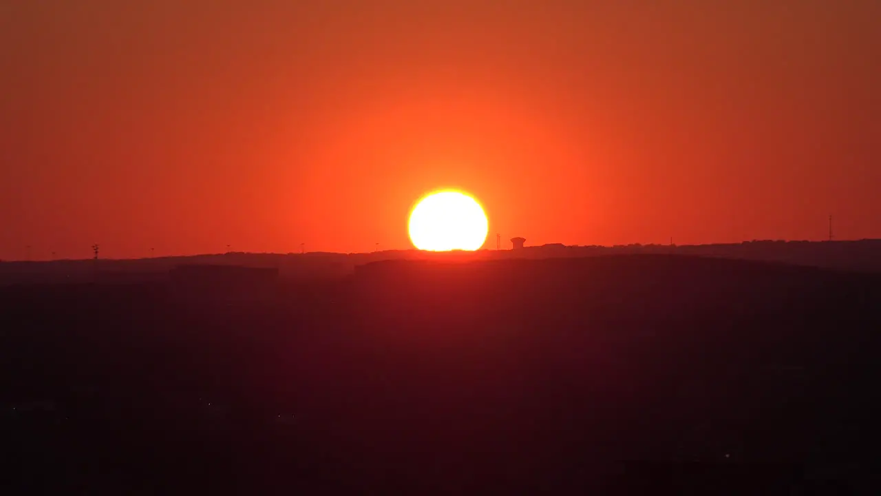 Texas Sunset Time Lapse