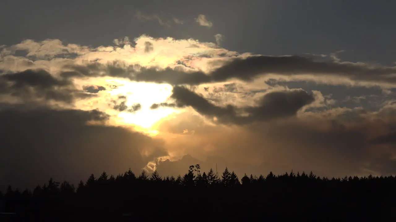 Oregon Late Sun Time Lapse