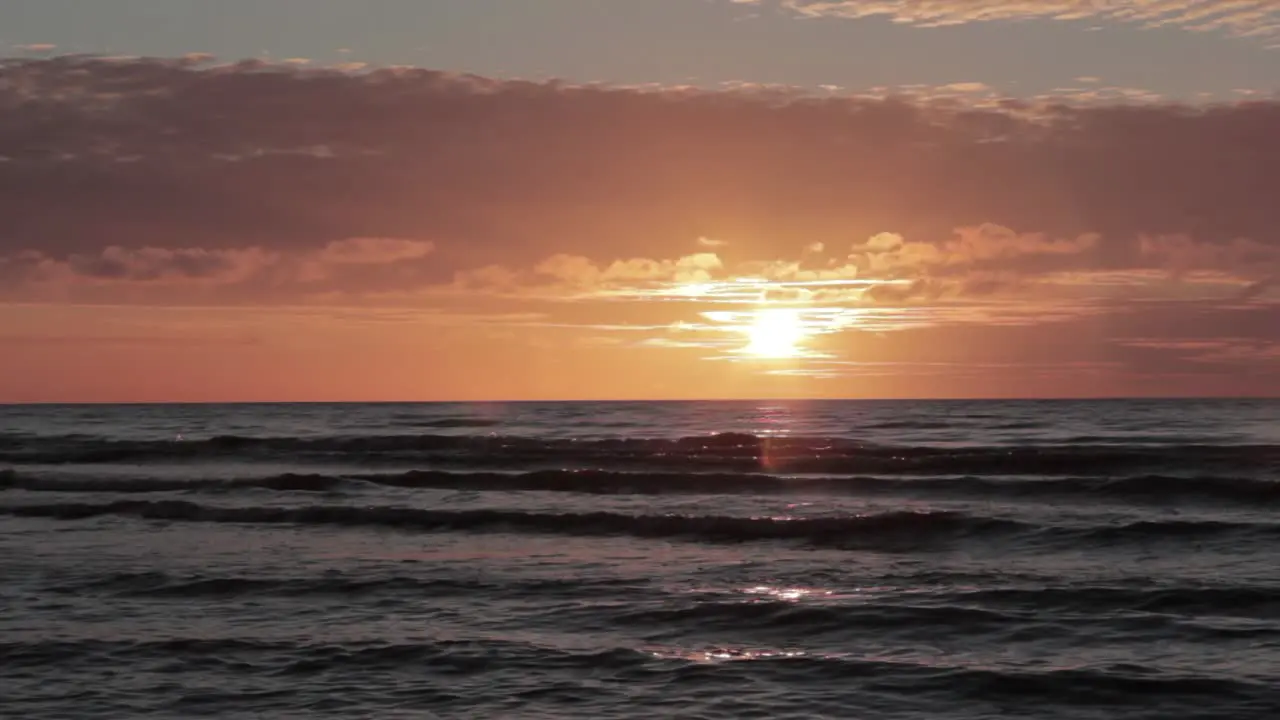 Sunset Sunrise on the Beach Latvia Baltic Sea Summer