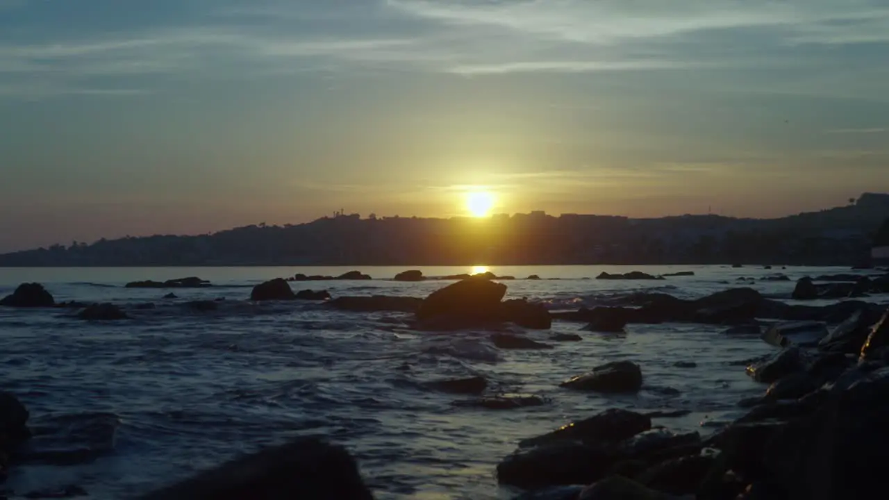 Sunset at La Cala de Mijas south of Spain