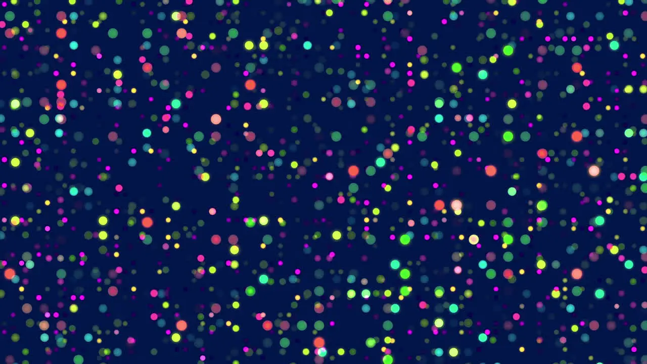 Background of colorful randomly flickering lights