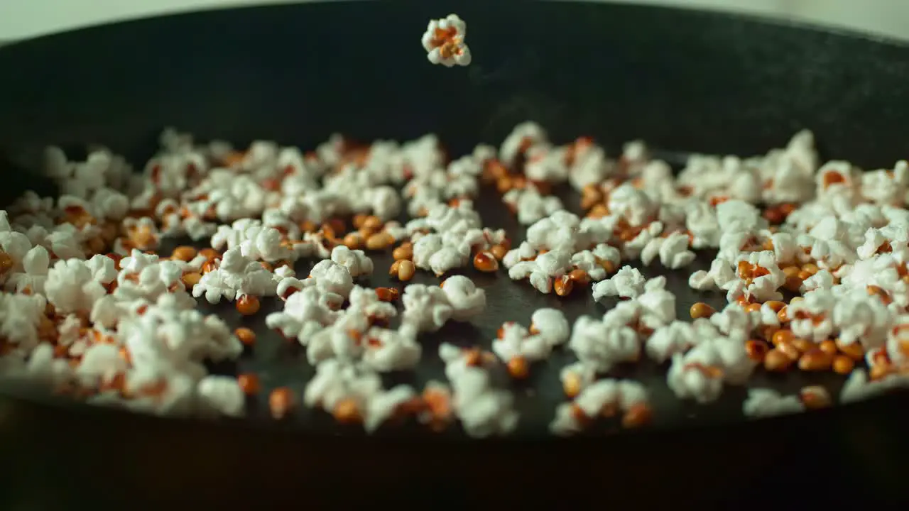 Popcorn Popping in a Pan