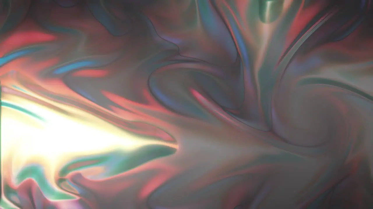 Liquid With Swirling Movements Abstract Visuals