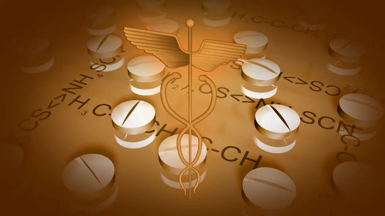 Medical Symbol & Pills