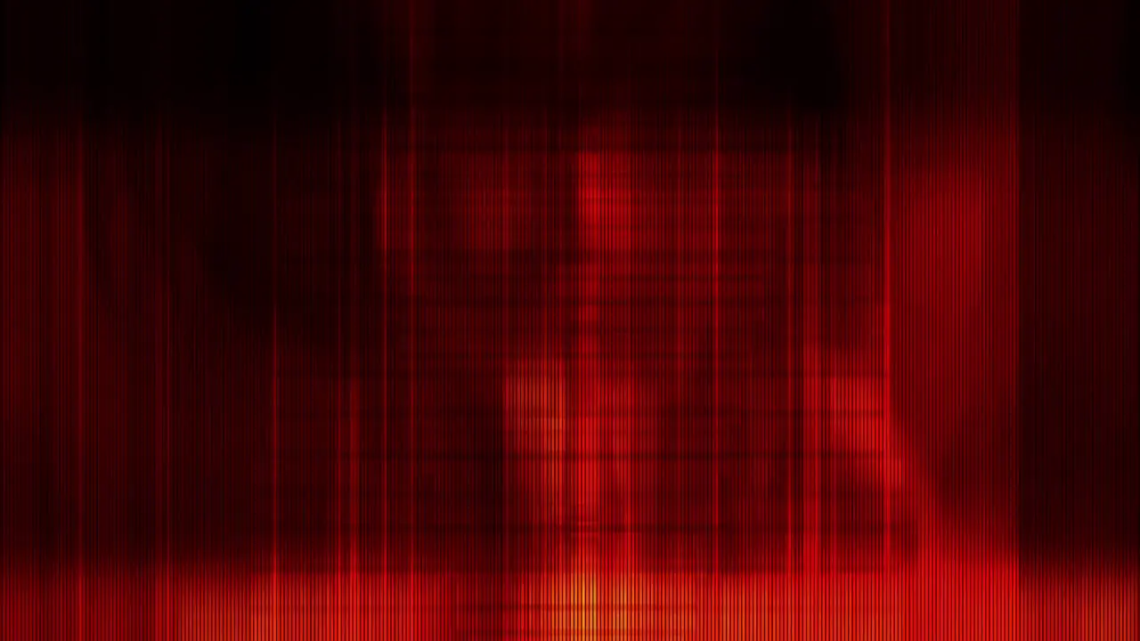 binary vertical scan lines transmission with strange trippy red style