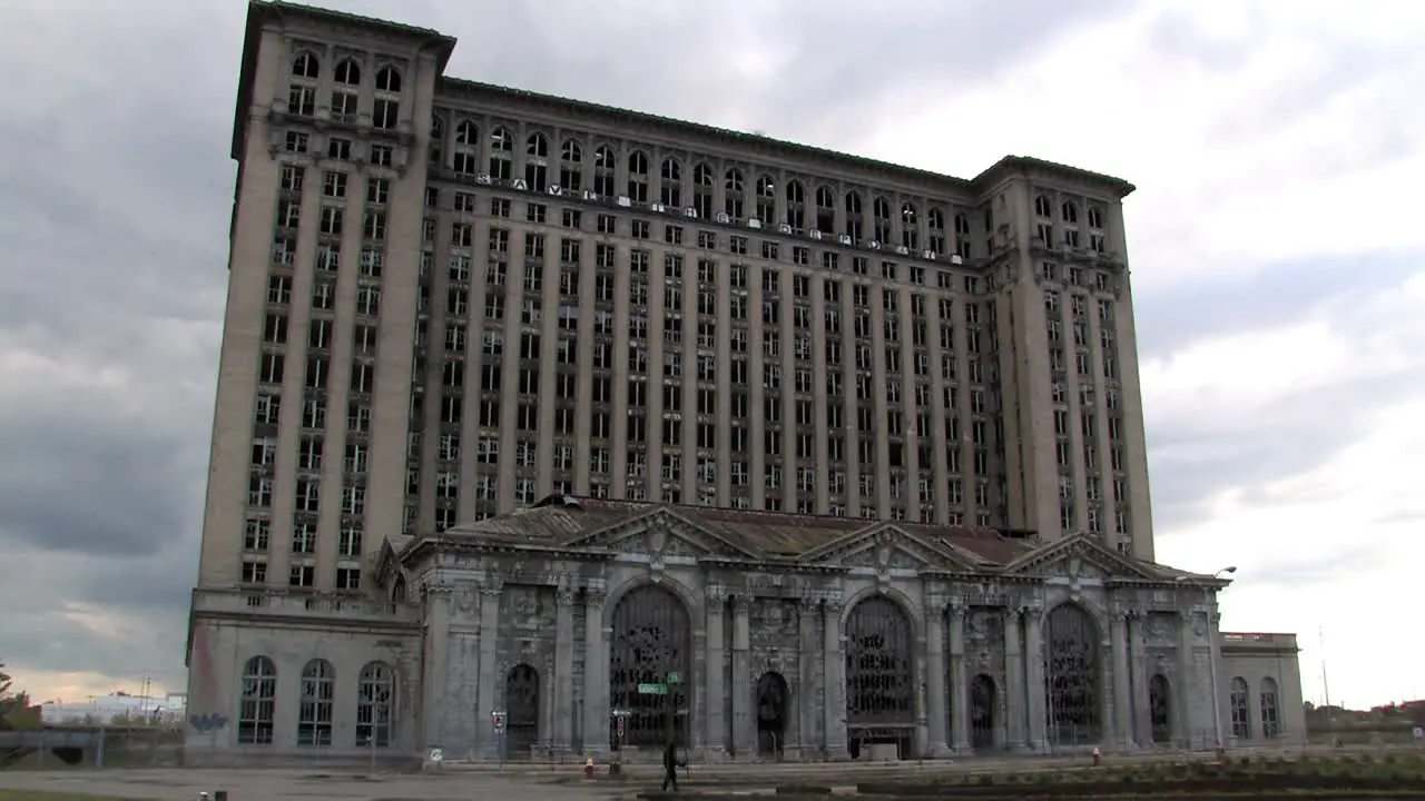 Michigan Central Station in 2009 Detroit